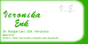 veronika enk business card